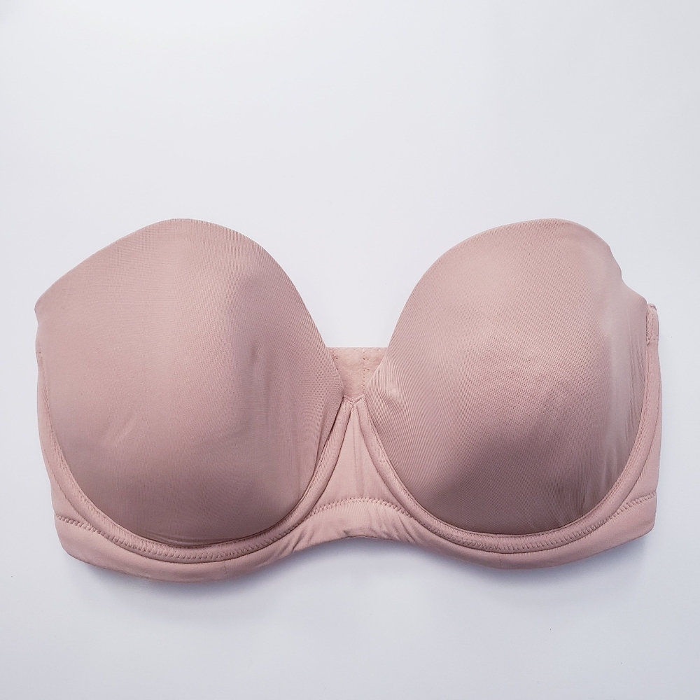 Wacoal Tan Strapless Underwire Bra 30DDD